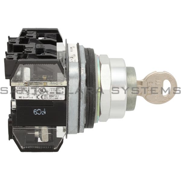 Allen Bradley 800TC-E15B Pushbutton | Finger Safe Product Image