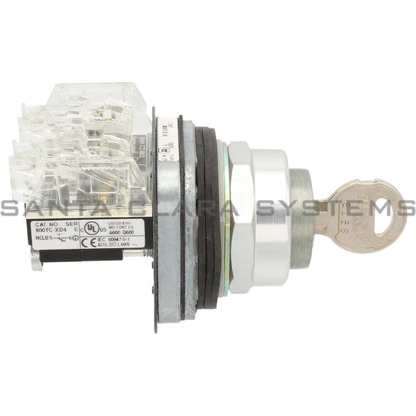 Allen Bradley 800TC-E15D4 Pushbutton | Finger Safe Product Image