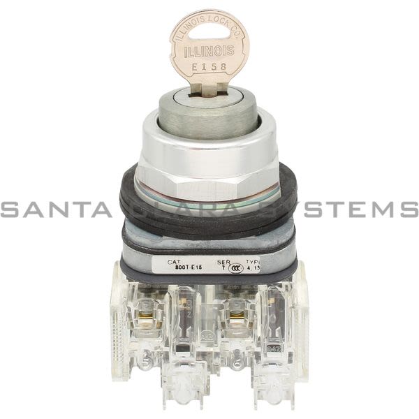 Allen Bradley 800TC-E15D4 Pushbutton | Finger Safe Product Image