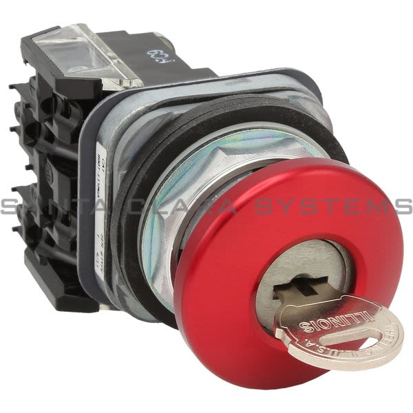 Allen Bradley 800TC-E15M6A Pushbutton | Finger Safe Product Image