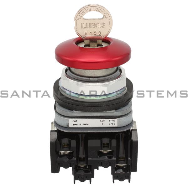 Allen Bradley 800TC-E15M6A Pushbutton | Finger Safe Product Image