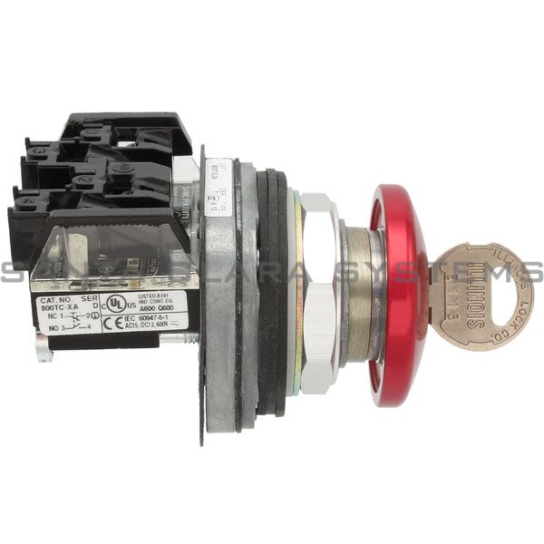 Allen Bradley 800TC-E2435M6A Pushbutton | Finger Safe Product Image