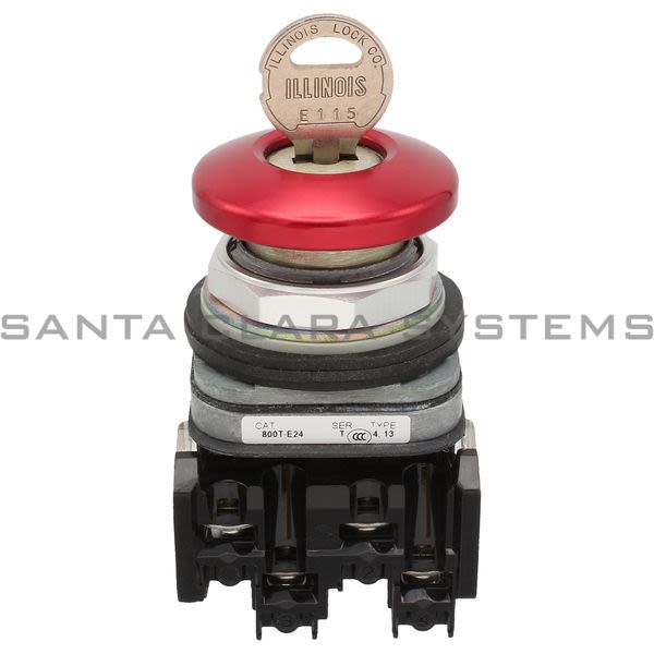 Allen Bradley 800TC-E2435M6A Pushbutton | Finger Safe Product Image