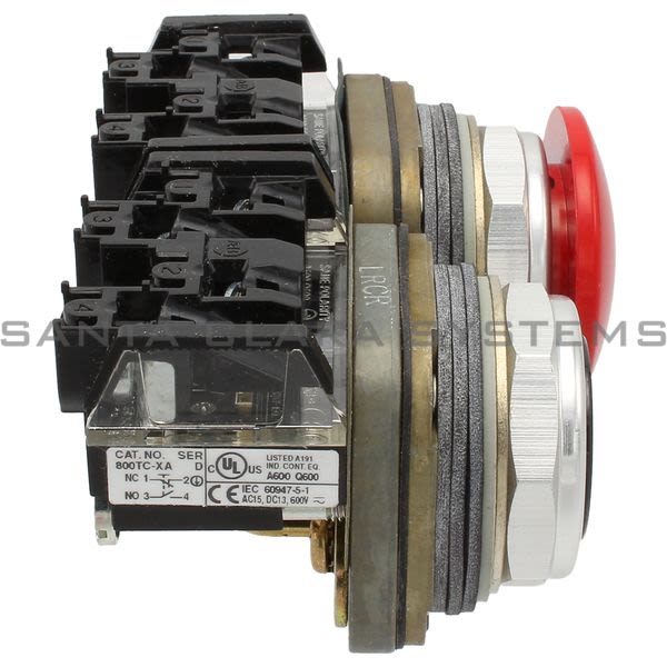 Allen Bradley 800TC-FC26F Pushbutton | Finger Safe Product Image