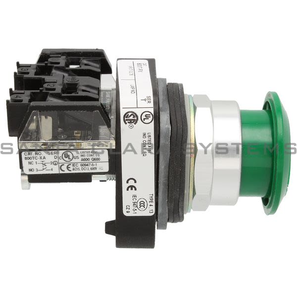 Allen Bradley 800TC-FX1A Pushbutton | Finger Safe Product Image