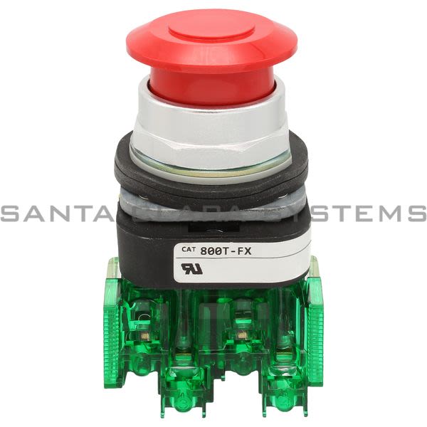 Allen Bradley 800TC-FX6A1S Pushbutton | Finger Safe Product Image