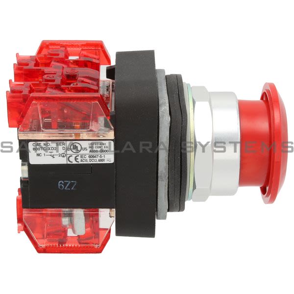 Allen Bradley 800TC-FX6A4 Pushbutton | Finger Safe Product Image