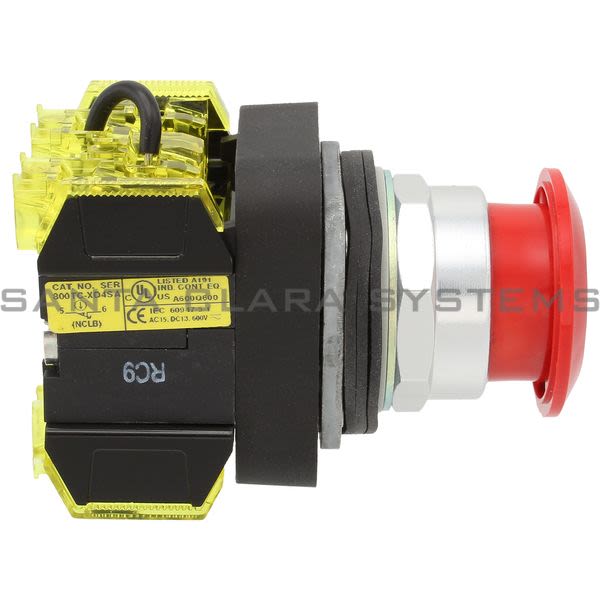 Allen Bradley 800TC-FX6A5S Pushbutton | Finger Safe Product Image