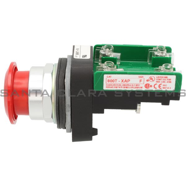 Allen Bradley 800TC-FX6AP Pushbutton | Finger Safe Product Image