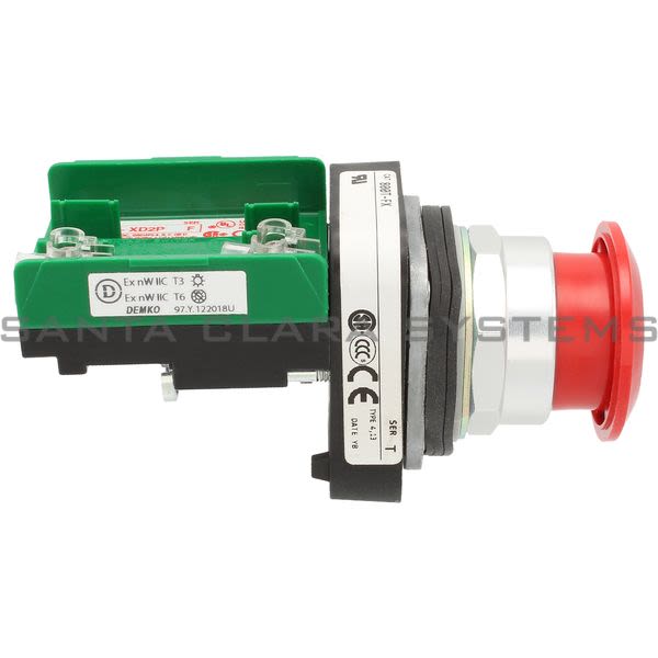 Allen Bradley 800TC-FX6D2P Pushbutton | Finger Safe Product Image