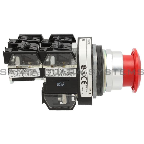 Allen Bradley 800TC-FX6H Pushbutton | Finger Safe Product Image