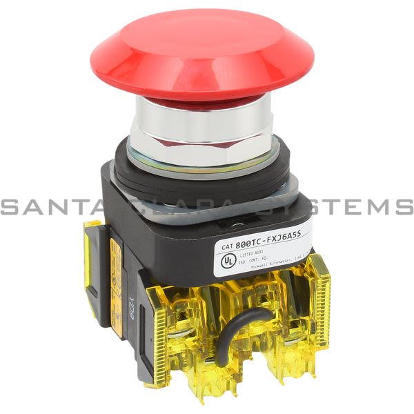 Allen Bradley 800TC-FXJ6A5S Pushbutton | Finger Safe Product Image