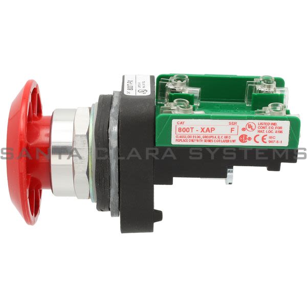 Allen Bradley 800TC-FXJ6AP Pushbutton | Fingersafe Product Image