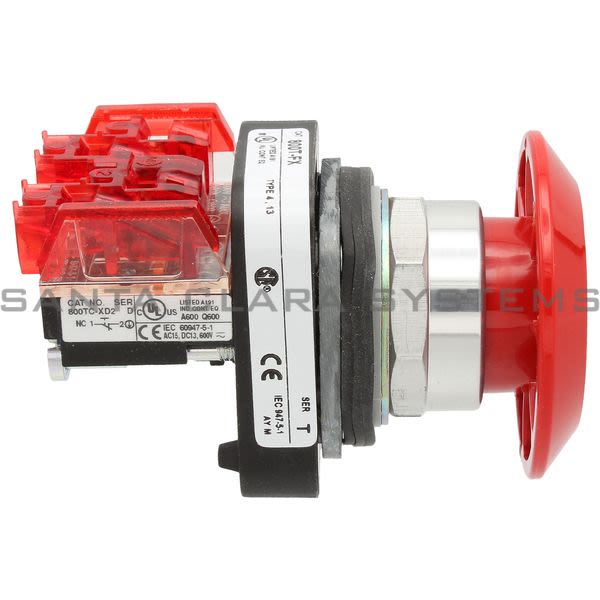 Allen Bradley 800TC-FXJ6D2 Pushbutton | Finger Safe Product Image