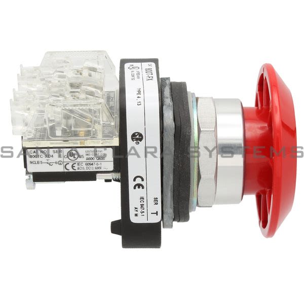 Allen Bradley 800TC-FXJ6D4 Pushbutton | Finger Safe Product Image