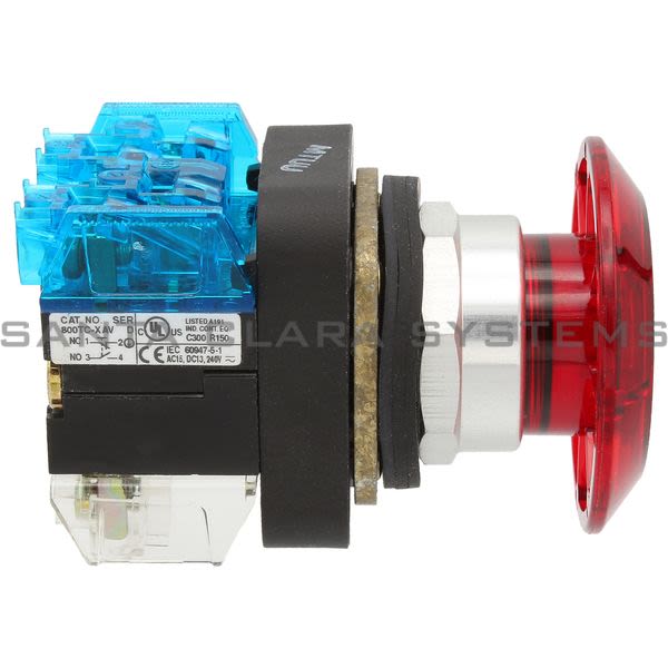Allen Bradley 800TC-FXJQH24RAV Pushbutton | Finger Safe Product Image
