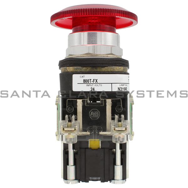 Allen Bradley 800TC-FXJTQH24RA1 Pushbutton | Finger Safe Product Image