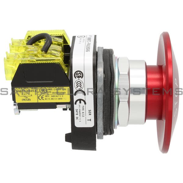 Allen Bradley 800TC-FXLE6D4S Pushbutton | Finger Safe Product Image