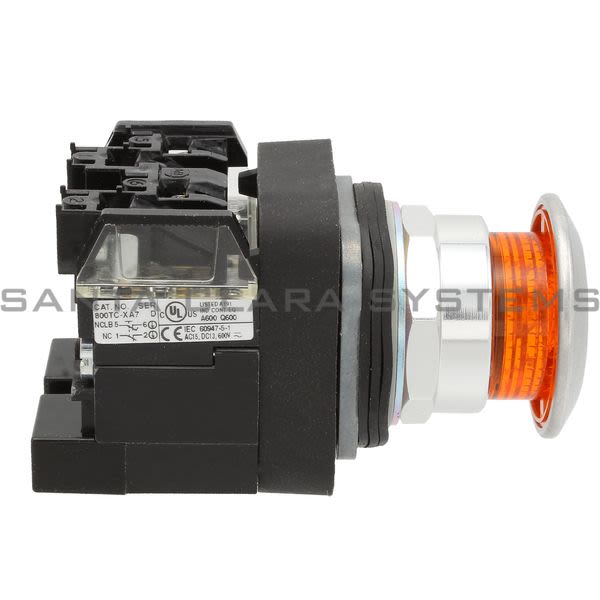 Allen Bradley 800TC-FXMP16AA7 Pushbutton | Finger Safe Product Image