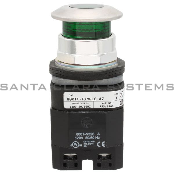 Allen Bradley 800TC-FXMP16GA7 Pushbutton | Finger Safe Product Image