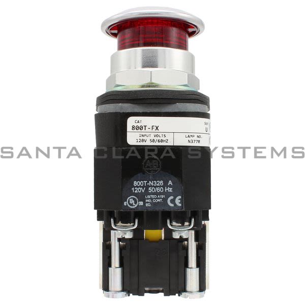 Allen Bradley 800TC-FXMPH16RA7 Pushbutton | Finger Safe Product Image