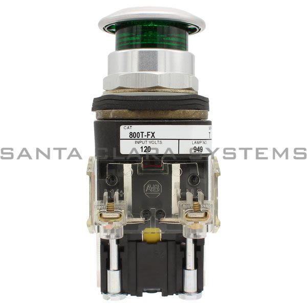 Allen Bradley 800TC-FXMQ10GA7 Pushbutton | Finger Safe Product Image