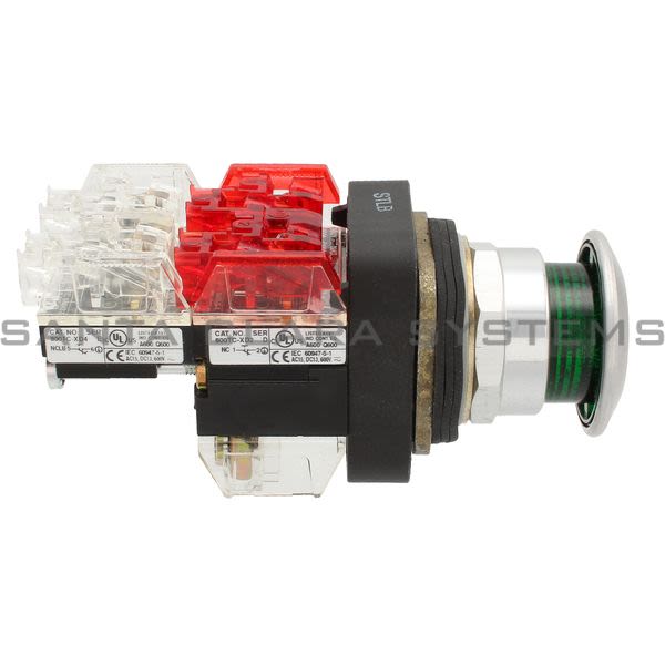 Allen Bradley 800TC-FXMQ10GA7 Pushbutton | Finger Safe Product Image