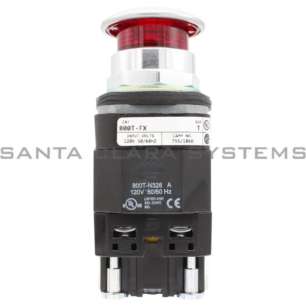 Allen Bradley 800TC-FXP16RA1 Pushbutton | Finger Safe Product Image