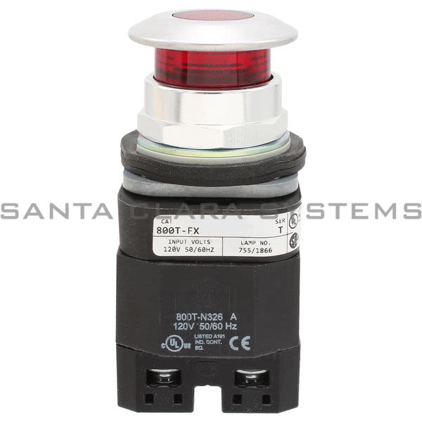 Allen Bradley 800TC-FXP16RD4 Pushbutton | Finger Safe Product Image