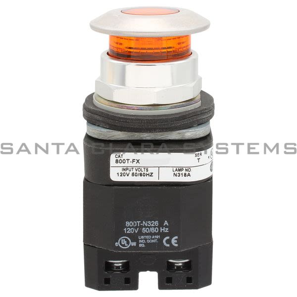 Allen Bradley 800TC-FXPH16AA Pushbutton | Finger Safe Product Image