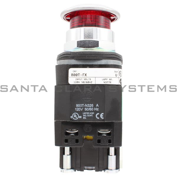 Allen Bradley 800TC-FXPH16RA1 Pushbutton | Finger Safe Product Image