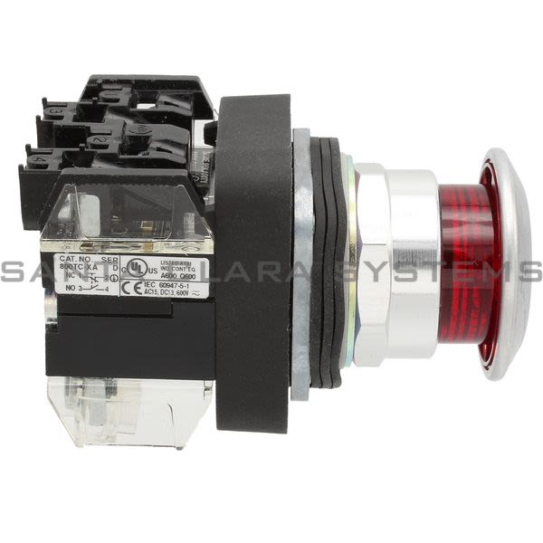 Allen Bradley 800TC-FXQ10RA Pushbutton | Finger Safe Product Image