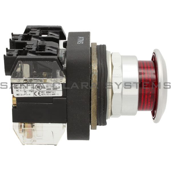 Allen Bradley 800TC-FXQ20RA Pushbutton | Finger Safe Product Image