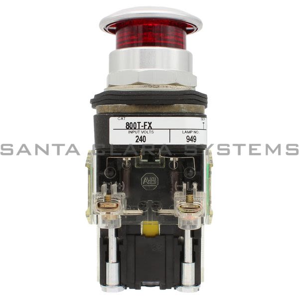 Allen Bradley 800TC-FXQ20RA1 Pushbutton | Finger Safe Product Image