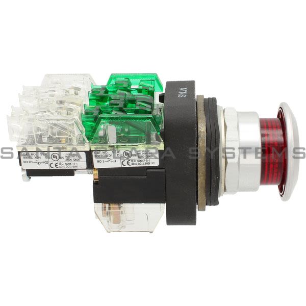 Allen Bradley 800TC-FXQ20RA1 Pushbutton | Finger Safe Product Image