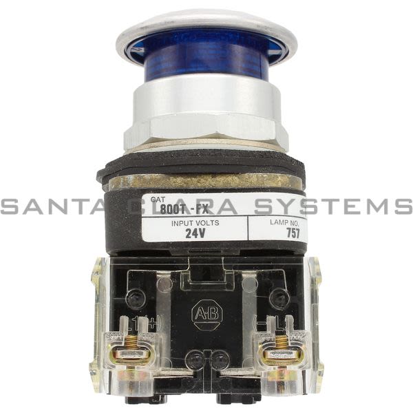 Allen Bradley 800TC-FXQ24BA Pushbutton | Finger Safe Product Image