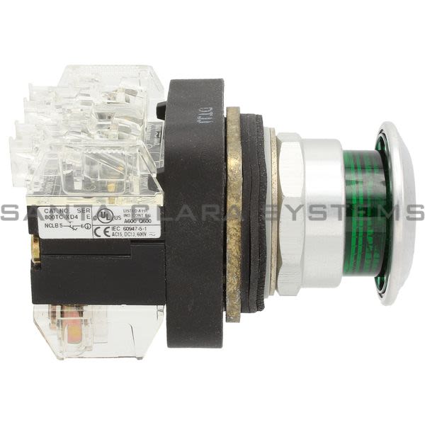 Allen Bradley 800TC-FXQ24GD4 Pushbutton | Finger Safe Product Image