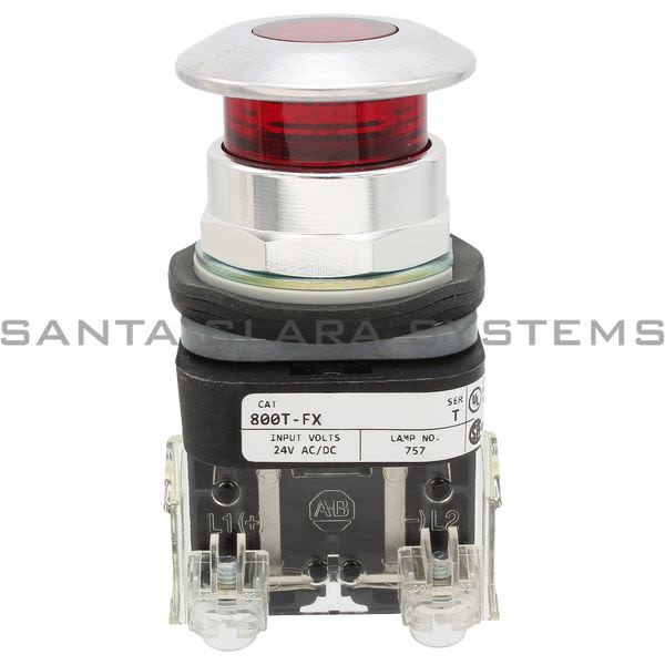 Allen Bradley 800TC-FXQ24R Pushbutton | Finger Safe Product Image