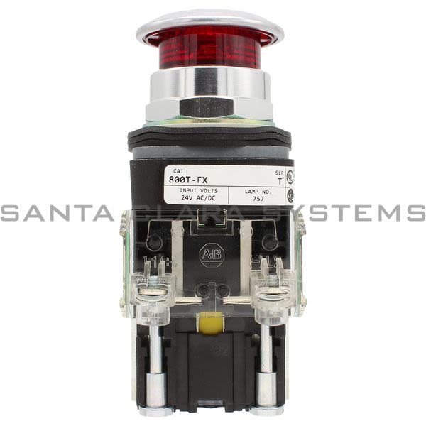 Allen Bradley 800TC-FXQ24RA1 Pushbutton | Finger Safe Product Image