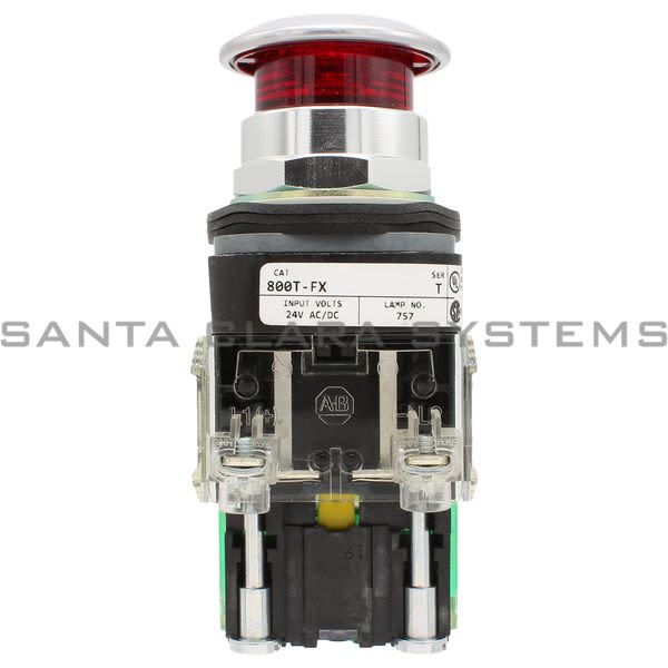 Allen Bradley 800TC-FXQ24RA1S Pushbutton | Finger Safe Product Image