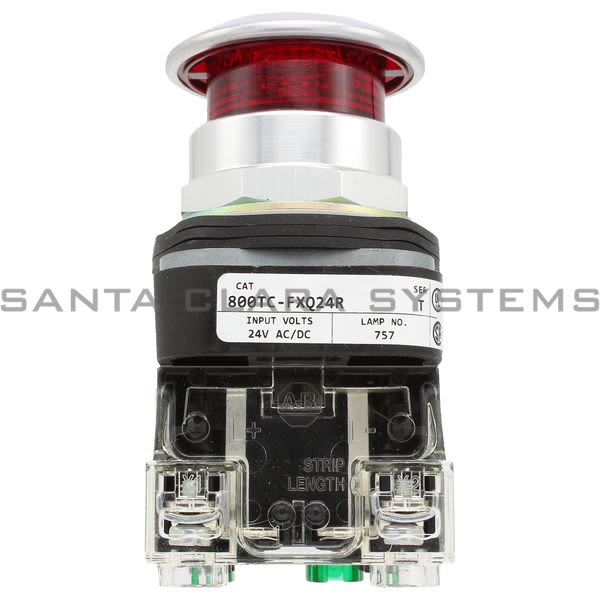 Allen Bradley 800TC-FXQ24RA2 Pushbutton | Finger Safe Product Image
