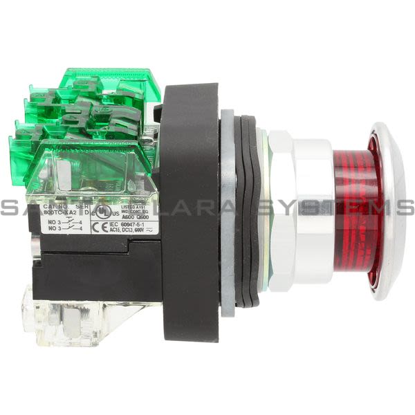 Allen Bradley 800TC-FXQ24RA2 Pushbutton | Finger Safe Product Image