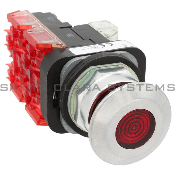 Allen Bradley 800TC-FXQ24RA4 Pushbutton | Finger Safe Product Image