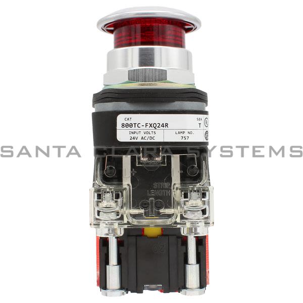Allen Bradley 800TC-FXQ24RA4 Pushbutton | Finger Safe Product Image