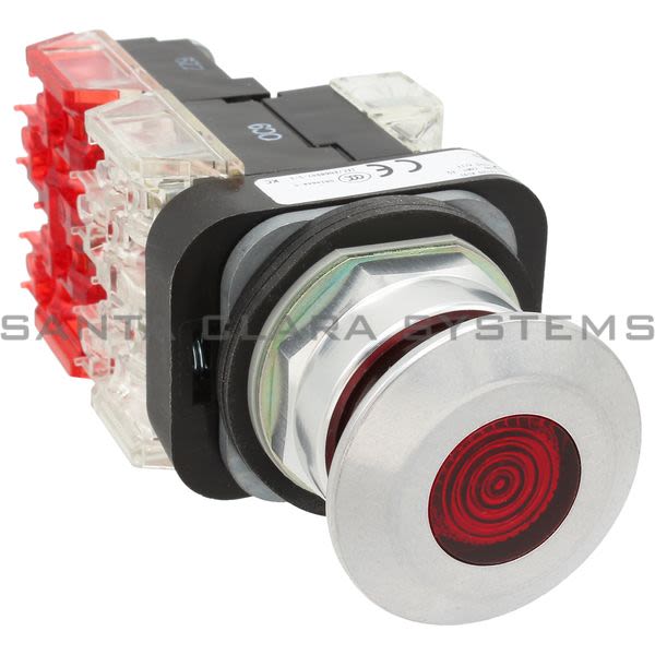 Allen Bradley 800TC-FXQ24RA7 Pushbutton | Finger Safe Product Image