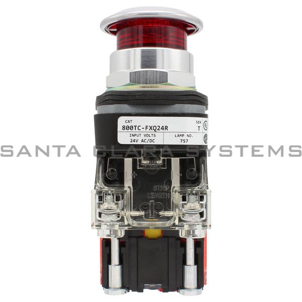 Allen Bradley 800TC-FXQ24RA7 Pushbutton | Finger Safe Product Image