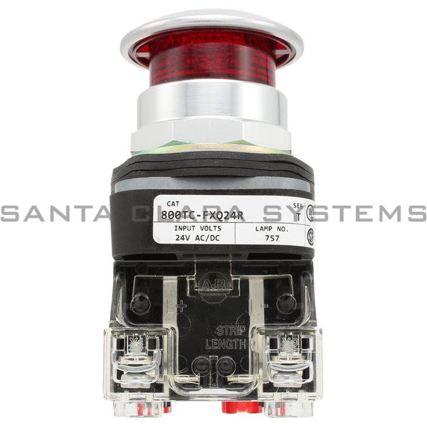 Allen Bradley 800TC-FXQ24RD2 Pushbutton | Finger Safe Product Image