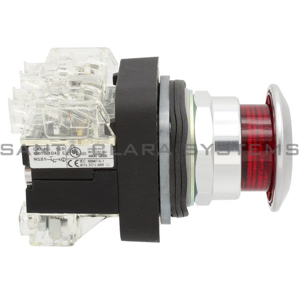 Allen Bradley 800TC-FXQ24RD4 Pushbutton | Finger Safe Product Image