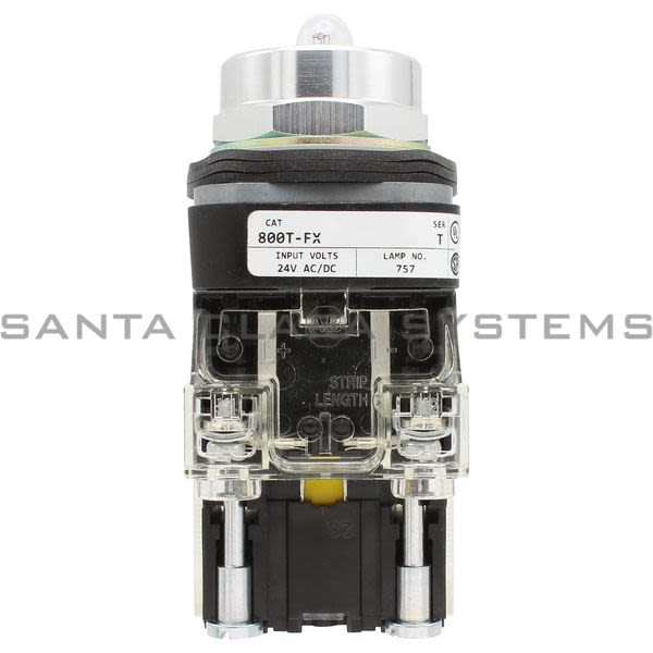 Allen Bradley 800TC-FXQ24XA5 Pushbutton | Finger Safe Product Image