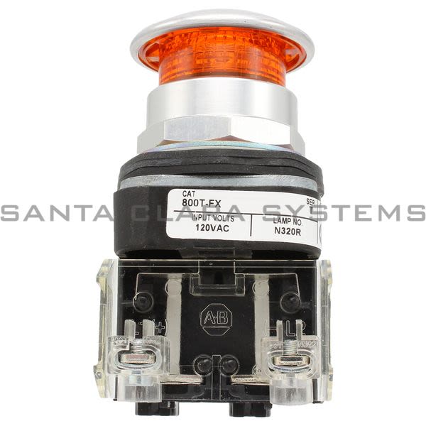 Allen Bradley 800TC-FXQH10AA Pushbutton | Finger Safe Product Image
